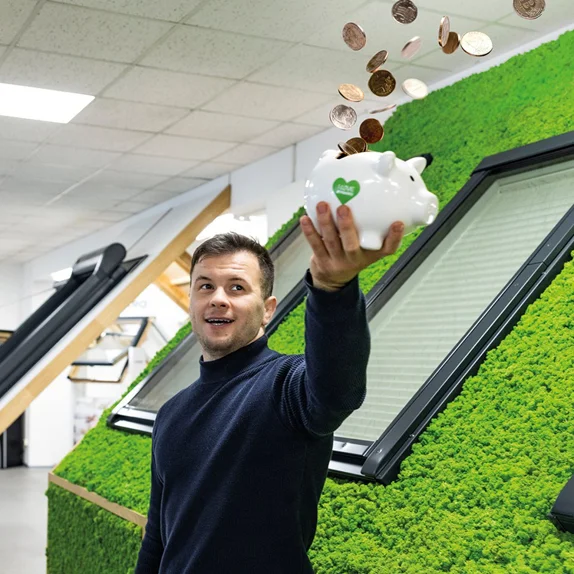 Okna dachowe GREENVIEW od FAKRO – energooszczędność, którą widać każdego dnia